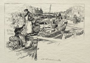 Az Apple Market, 1. sz alkotó: Auguste Louis Lepère