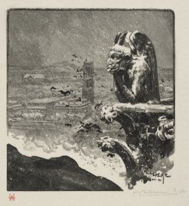 A Notre Dame Stryge alkotó: Auguste Louis Lepère