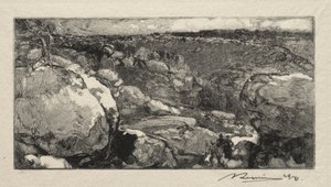 A Long-Rocher cirkusz alkotó: Auguste Louis Lepère