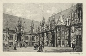 Illusztrált Rouen: Az Igazságügyi Palota