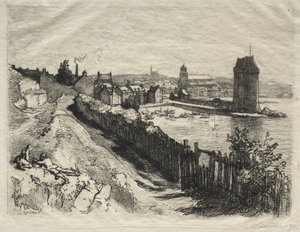 Szent Serván alkotó: Auguste Louis Lepère