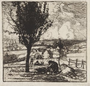 Jouy-le-Moutier kívánságai alkotó: Auguste Louis Lepère