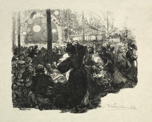 július 14., Rue de Belleville, 10 óra. alkotó: Auguste Louis Lepère