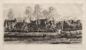 Amiens, a Somme partjai alkotó: Auguste Louis Lepère