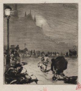 Pont-aux-Doubles sarkán alkotó: Auguste Louis Lepère