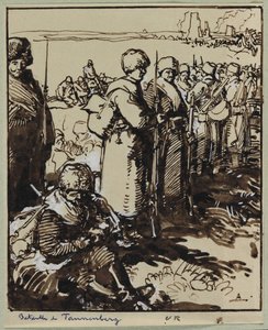Tannenbergi csata alkotó: Auguste Louis Lepère