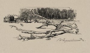 A tövis keresztútja alkotó: Auguste Louis Lepère