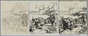 A marne-i manőver kezdete alkotó: Auguste Louis Lepère