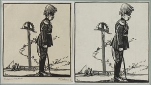 LEmpereur dAutriche, 1914. alkotó: Auguste Louis Lepère