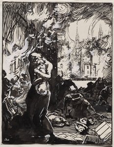 A louvaini tűz alkotó: Auguste Louis Lepère