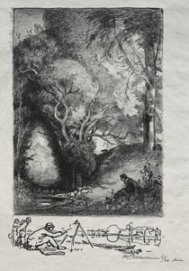 La Ravine 1913 júniusában. alkotó: Auguste Louis Lepère