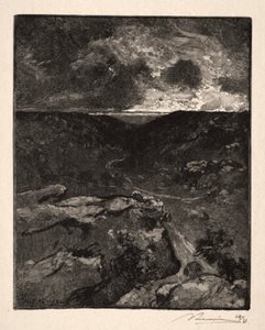 Franchard-völgy alkotó: Auguste Louis Lepère
