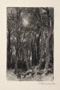Le Bas-Breau alkotó: Auguste Louis Lepère
