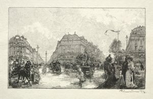 Operaház, 1890. alkotó: Auguste Louis Lepère