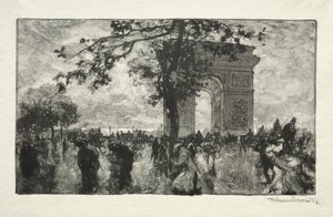 A fa visszatérése. alkotó: Auguste Louis Lepère