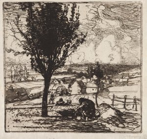 Jouy-le-Moutier kívánságai alkotó: Auguste Louis Lepère