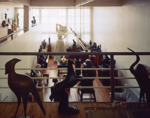 Villa Chana Orloff, az orosz szobrászművész műhelyháza, 7 bis Villa Seurat, Párizs 75014. 1926, Auguste Perret építész (1874-1954).