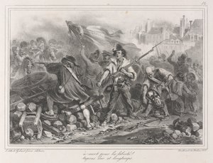 1831-es album: Szabadság vagy halál! alkotó: Auguste Raffet