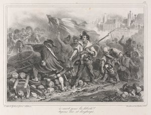 1831-es album: Szabadság vagy halál! , 1831. alkotó: Auguste Raffet