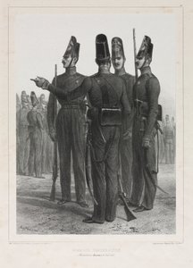 Arnoutes parti őrség alkotó: Auguste Raffet