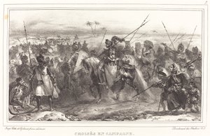 Keresztesek a vidéken alkotó: Auguste Raffet