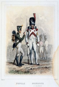 Gránátos és a 3. ezred tanítványa, 1859.