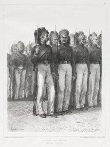 Török Gyalogság, Chasseurs, 1837. alkotó: Auguste Raffet