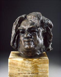Balzac, Fej az utolsó tanulmány előtt (bronz)