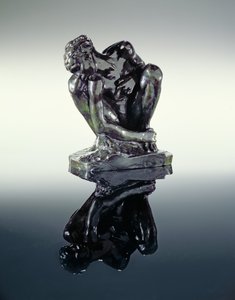 Guggoló akt alkotó: Auguste Rodin