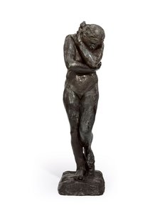 Éva a bukás után, 1881; 1897 alkotó: Auguste Rodin