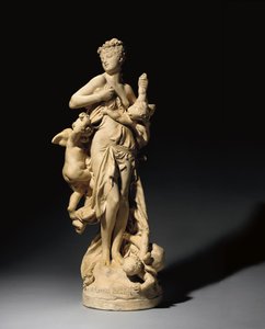 A szerelemtől gyötört ártatlanság; A szerelemtől gyötört ártatlanság, 1871; 1900 alkotó: Auguste Rodin