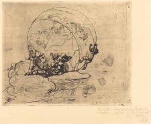 Szerelem megfordítani a világot alkotó: Auguste Rodin