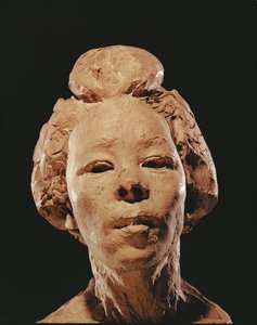 Madame Hanako, 1908 (agyag) alkotó: Auguste Rodin