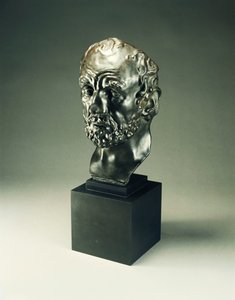Férfi törött orral; A törött orrú ember, 1864 alkotó: Auguste Rodin