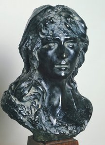 Mignon (Rózsa Beuret portréja), Auguste Rodin (1840-1917), portré alkotó: Auguste Rodin