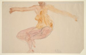 Meztelen tánc alkotó: Auguste Rodin