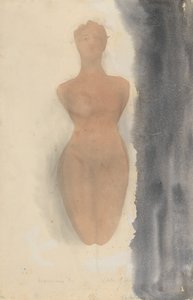 A görög váza eredete, 1900-1910. alkotó: Auguste Rodin