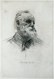 Victor Hugo író portréja alkotó: Auguste Rodin