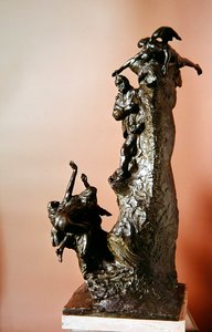 Tanulmány a Victor Hugo emlékművéről alkotó: Auguste Rodin