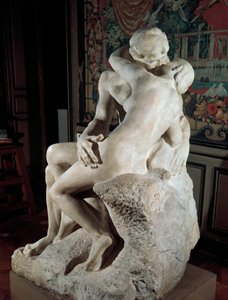 "A csók" 1888-1898 (márvány) alkotó: Auguste Rodin