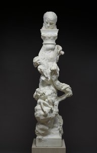 A költő és a szemlélődő élet: A Fenaille-oszlop, 1896 alkotó: Auguste Rodin