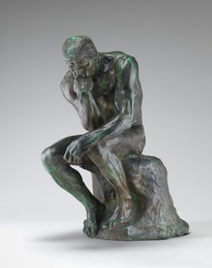 The Thinker The Thinker, 1880-as modell, 1901-es öntvény. alkotó: Auguste Rodin