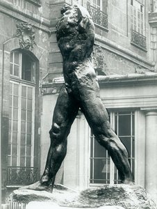 A sétáló ember (bronz) alkotó: Auguste Rodin
