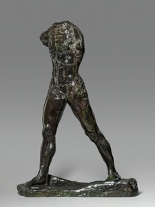 A sétáló ember, 18771900 mintájú, 1917 előtt öntötték. alkotó: Auguste Rodin
