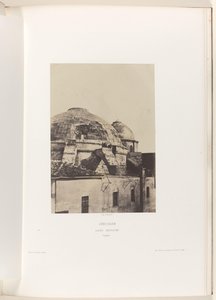 A jeruzsálemi Szent Sír-templom kupolája Jeruzsálem. Szent Sír. Coupole (cím az objektumon)