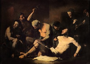Alonso Cano kínzása (1601-67) 1867 körül