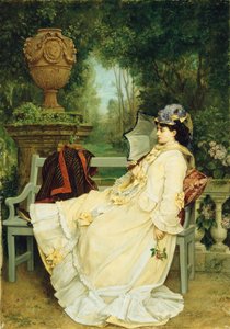 A kertben, 1872