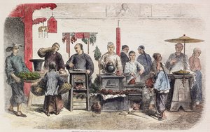 Utcai szakácsok Kantonban alkotó: Auguste after Borget