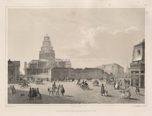 Építési munkák 1838-ban Indulás: A Szent Izsák-székesegyház építése, 1845