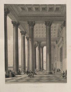 A Szent Izsák-székesegyház északi portálja - A Szent Izsák-székesegyház építése, 1845